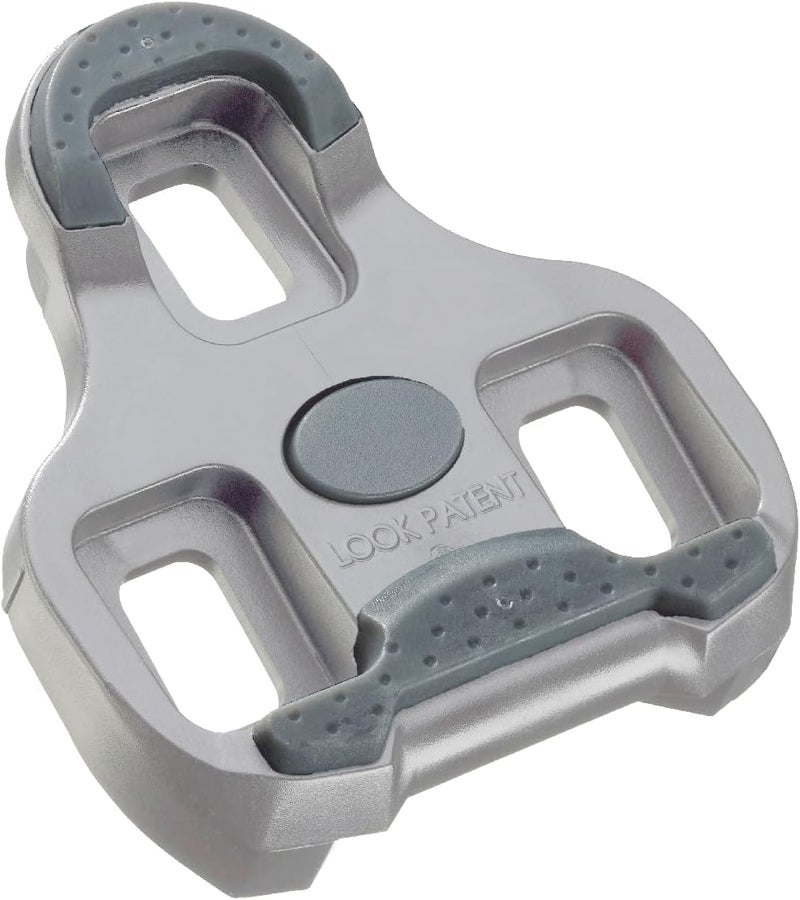 LOOK KEO Grip Cycling Cleats with Memory Positioner Function - 4.5° Float - Grey - Image 1